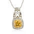 Cushion Cut Zultanite Silver Pendant