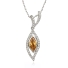 Marquise Cut Zultanite Silver Pendant