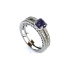 Amethyst Stackable Ring