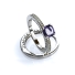 Amethyst Stackable Ring