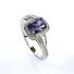 Sterling Silver Amethyst Fashion Ring