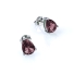 Zultanite Pear Cut Stud Silver Earrings