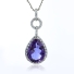 Color Change Alexandrite Big Pear Cut Pendant