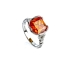 Sterling Silver Fire Opal Ring