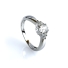 Solitaire Sterling Silver Ring