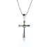 Zultanite Cross Silver Pendant