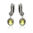 Yellow Alexandrite Sterling Silver Pendant Earrings Set