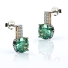 Silver Brilliant Cut Alexandrite Set Earrings Pendant
