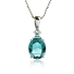 Alexandrite Oval Cut Stone Sterling Silver Pendant