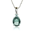 Alexandrite Oval Cut Stone Sterling Silver Pendant