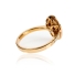 0.60 CTW 14K Yellow Gold Chocolate and White Diamonds Ring
