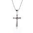Alexandrite Cross Silver Pendant