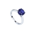Sterling Silver Prong Set 8mm Tanzanite Ring