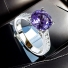 Purple Alexandrite .925 Silver Ring