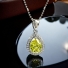Yellow Alexandrite Sterling Silver Pendant