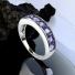 Sterling Silver Journey Amethyst Ring