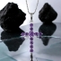 Amethyst Sterling Silver Cross Pendant