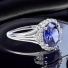 Tanzanite Silver Ring