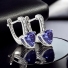 Tanzanite Earrings With Leverbacks