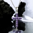 Amethyst Cross Pendant