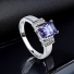 Silver Alexandrite Ring