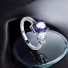 Three Stone Tanzanite Ring