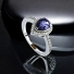 Solitaire Pear Cut Tanzanite Ring