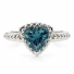 Trillion Cut Gorgeous Alexandrite Sterling Silver Ring