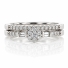 14K White Gold Diamond Ring 0.50 Carat