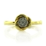 14K Yellow Gold Diamond Ring 0.17 Carat