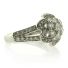 18K White Gold 1 carat Diamonds Ring
