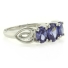 Tanzanite Silver Ring